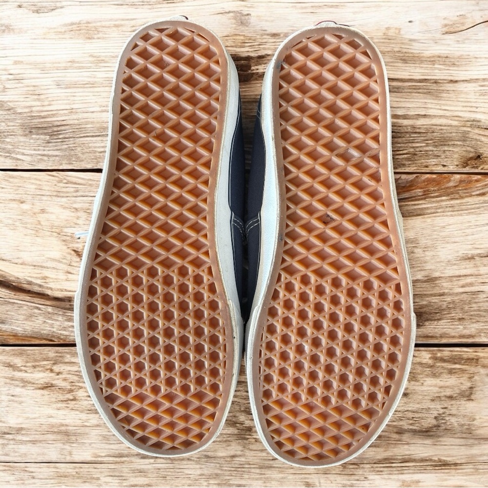 Vans Classic Blue and White Sneakers - Picture 5 of 7